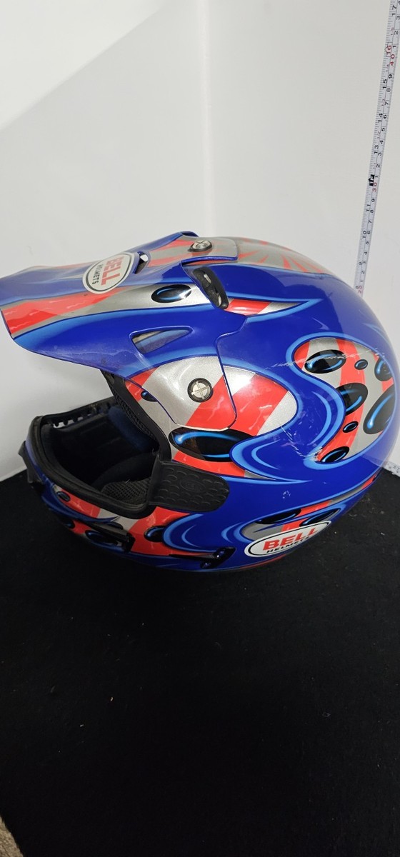 Bell Moto 7 Helmet Jeremy McGrath Replica RARE! | eBay
