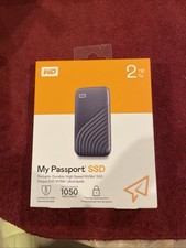 WD 2TB My Passport SSD, Portable External Solid State Drive - WDBAGF0020BSL-WESN