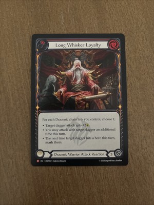 Flesh And Blood Long Whisker Loyalty The Hunted Majestic Red Non Foil NM