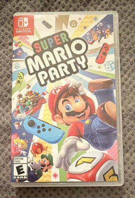 Nintendo Super Mario Party for Switch Multiplayer Online Play E 2018 NTSC-U/C