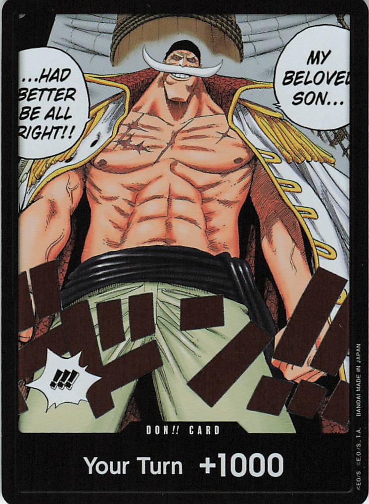 DON!! Card (Alternate Art) Foil DON!! Two Legends NM 2024