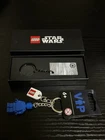 LEGO VIP Star Wars Mandalorian Beskar Metal and Blue VIP Keychain