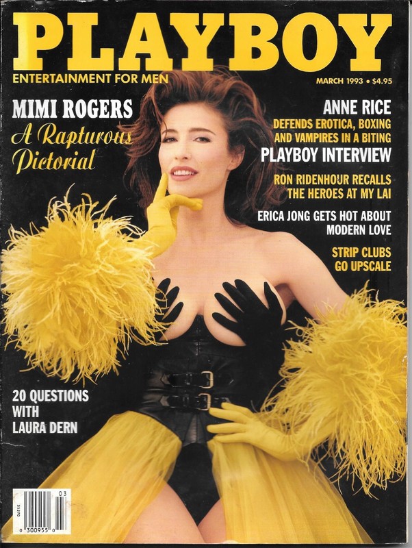 Playboy Magazine March 1993 Kimberly Donley Playmate Complete MIMI ROGERS Nude