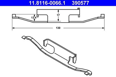 Feder, Bremszange Hinterachse Für BMW MG 1 3 5 7 MG ZT MG ZT- X1 Z1 Z3 Z4
