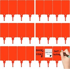 200 Pieces Plastic Tags Waterproof Plastic Seal Shipping Tags Logistics Use Big