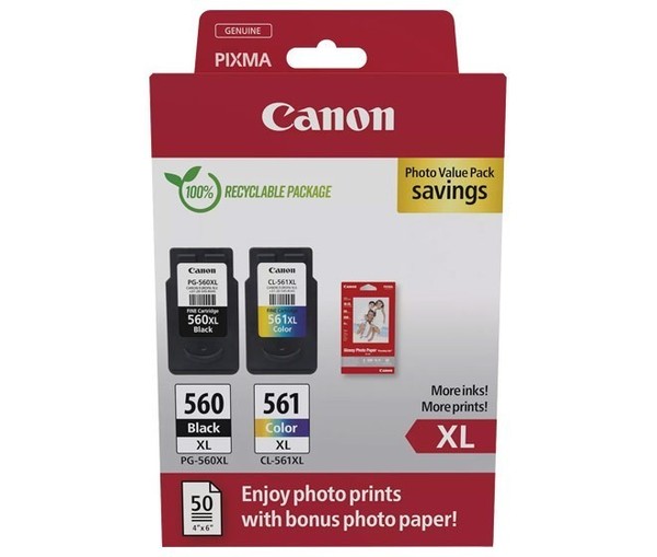 Canon Druckkopf Kombipack PG-560XL/CL-56 Druckerpatronen 3712C008 Druckkopf-image