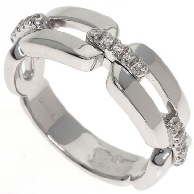 Damiani  ィ エ Diamond Ring K18 White Gold  Ladies [Used]