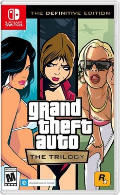 Grand Theft Auto The Trilogy Definitive Edition Nintendo Switch