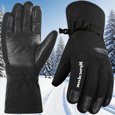 Motorcycle Thermal Waterproof Winter Gloves Touch Screen Warm Gloves Men Women