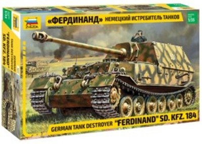 1:35 Zvezda Ferdinand Sd.Kfz 184 Bausatz ZS3653 Model