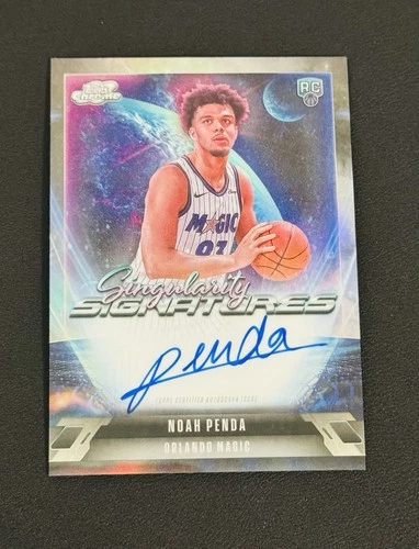 2025 Topps Cosmic Chrome Noah Penda Base (RAW)