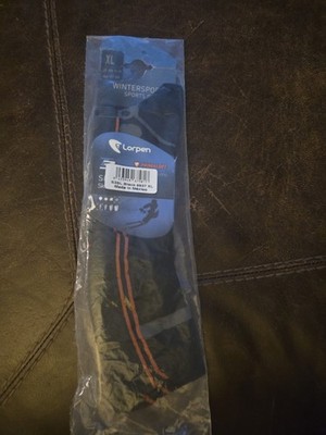 Lorpen Mens XL 13-15 Black Ski Superlight Wintersports Socks NEW With Tags