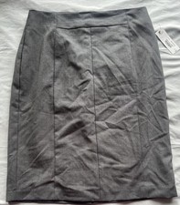 Worthington Gray Pencil Skirt Womens Size 12 NEW Career Office Business Classic