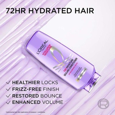 L'Oréal Hyaluronic Acid Hair Care Duo Deep Moisture Shampoo Conditioner Pack
