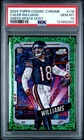 2024 TOPPS COSMIC CHROME GREEN SPACE DUST #118 CALEB WILLIAMS 38/75 PSA 10