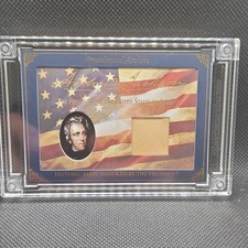 2025 A Word From POTUS Historic Relic Andrew Jackson Non-Sport Card #PA-AJ7