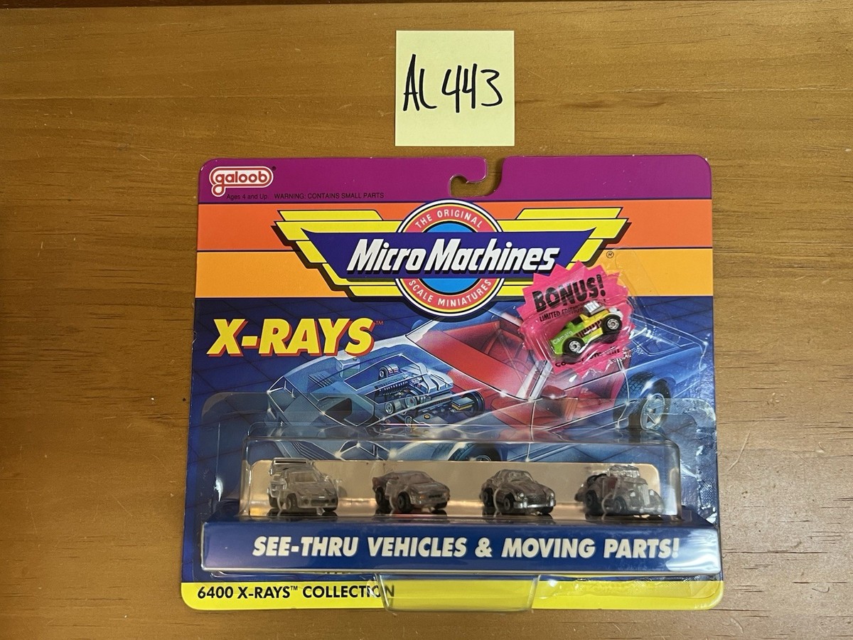 Micro Machines 1990 X-Ray Collection #4 Blister Sealed 10095 | eBay