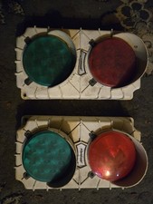 2 Tri-Lite red Green Stop/Go Loading Dock Light 2 Lights For 50