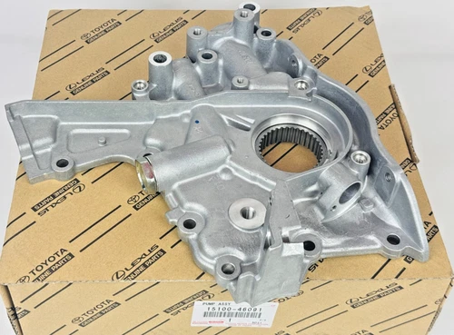 Bomba de aceite de 24 válvulas OEM 1510046091 Toyota Supra IS300 GS300 JZS160 2JZGE original - Imagen 6 de 7