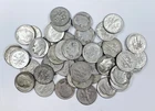 LOT OF PRE-1965 SILVER ROOSEVELT DIMES! $5 FV! CLASSIC AMERICAN SILVER! NR#G3433