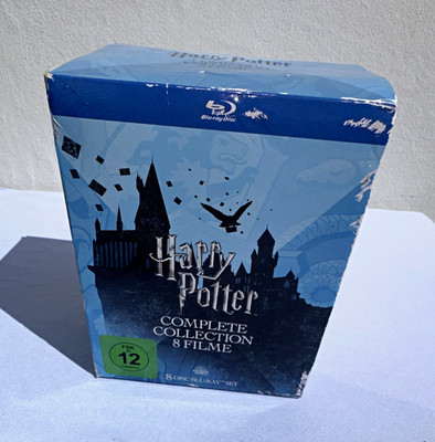 Harry Potter Complete Collection   8 Filme Gesamtbox Blu-ray FSK 12