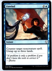 Unwind 072/269 Common Dominaria Magic: The Gathering