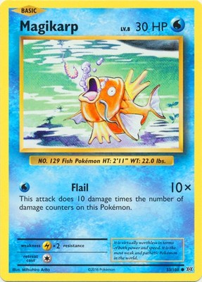Magikarp - 33/108 - Common - Moderately Played