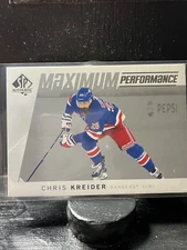Chris Kreider #MP-20 2024-25 SP Authentic Maximum Performance New York Rangers