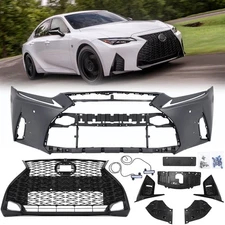 For 2017-20 Lexus IS250 350 Conversion to F-Sport Front Bumper Cover Grille kit