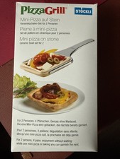 Stöckli Pizza Grill Förmchen Raclette Grill Pizza Pfanne neu Unbenutzt