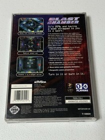 BLAST CHAMBER (Sega Saturn 1994) Tested Authentic W/registration Card