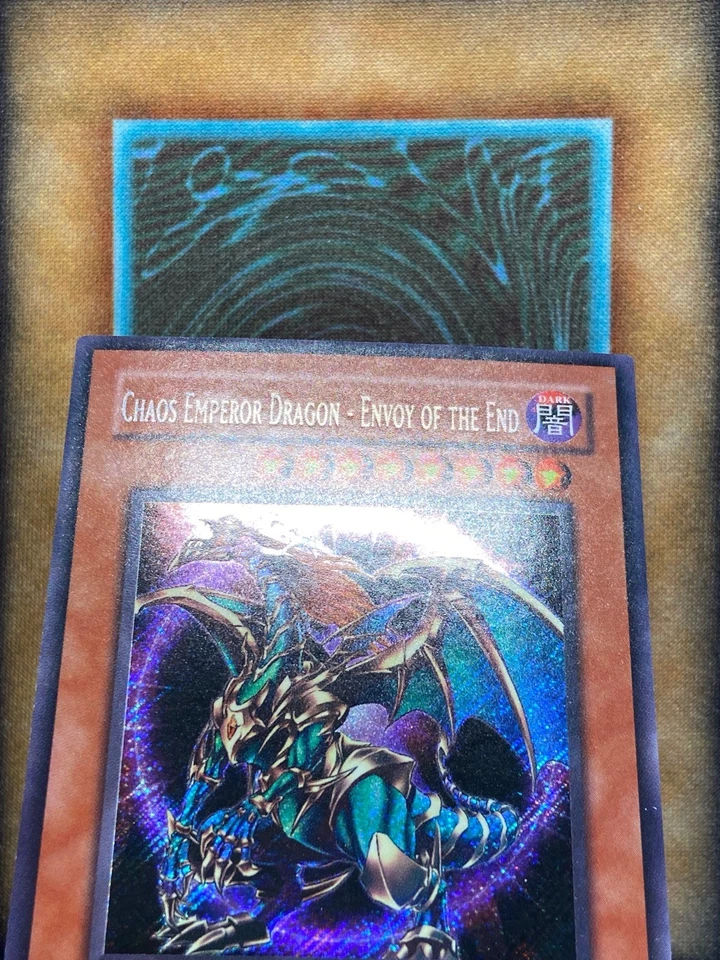 Yugioh Chaos Emperor Dragon - Envoy of the End IOC-000 Secret Rare 1st Ed VLP - Image 4 of 4