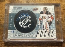 John Gibson Rookie Card Guide 12