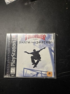 Thrasher: Skate & Destroy Sony PlayStation 1, 1999, Complete  Tested