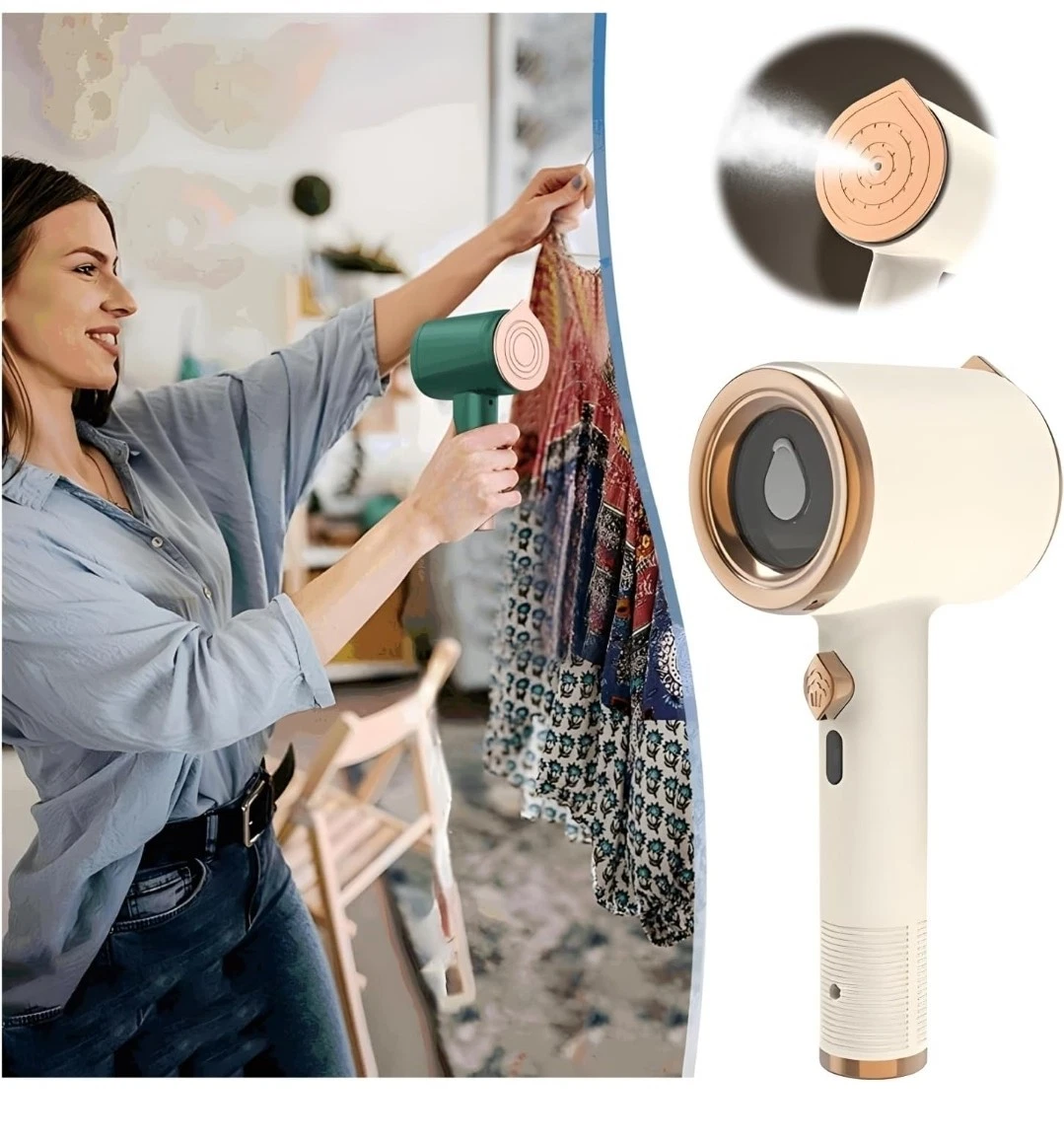 Garment Steamer Fabric Steam Iron Ironing Machine For Clothes Home Appliances