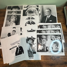 Secret Files J. Edgar Hoover Press Photos 1989 Mike Connors JFK Marilyn Monroe
