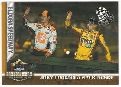 2010 Press Pass #95 Joey Logano / Kyle Busch
