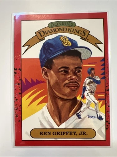 1989 Leaf Ken Griffey Jr. #4. Perf Corners (Pics) $400+ If Graded PSA 10