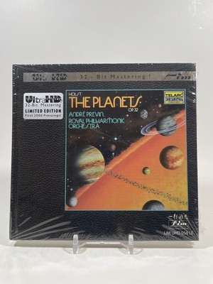 CD: Holst The Planets - Previn Royal Philharm FIM/LIM UltraHD 32-bit CD SEALED