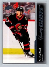 2021-22 Upper Deck Series 1 - Young Guns Olle Alsing #203 (RC)