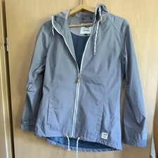 Iriedaily Damen Jacke M Grau mit Kapuze, Rei�...