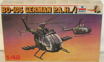 ESCI 4054 BO-105 German P.A.H./1  1/48 OB PS 'Forest Creek Gems'