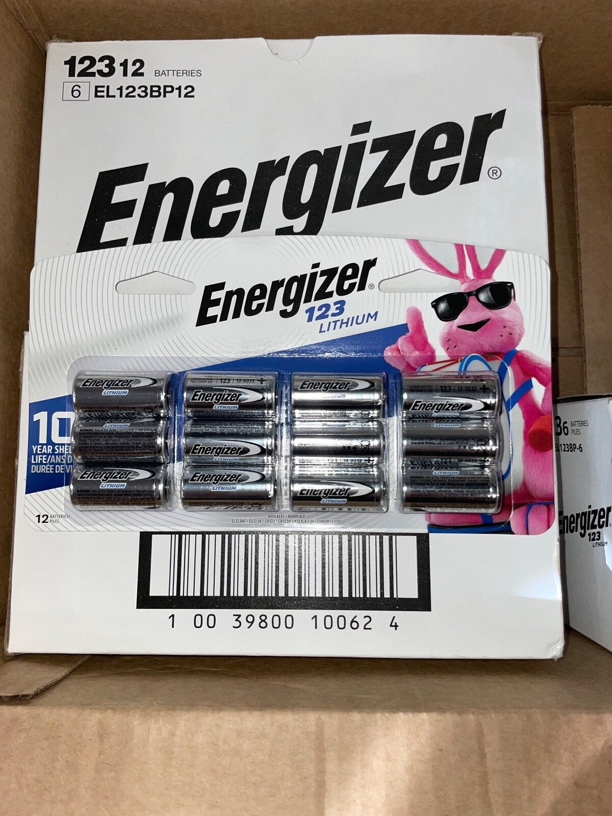 ENERGIZER 123 3V LITHIUM BATTERIES 12 COUNT 887529878804 eBay