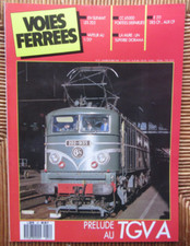 Voies Ferrees N°51 janvier 89 SNCF 2D2 CC65000 poster Mure TGV A ICE