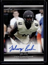 2017 Leaf Draft Autographs Zach Cunningham Auto Vanderbilt Commodores #A-ZC1
