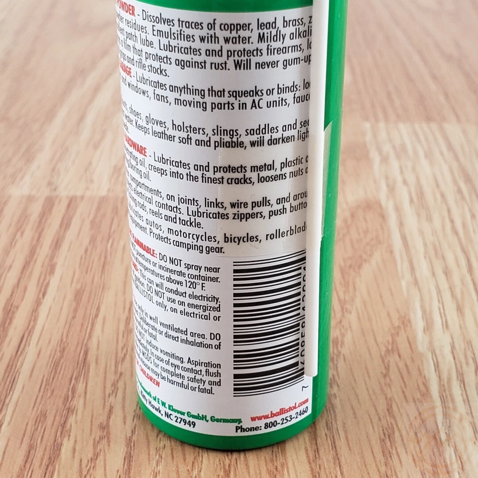 Limpiador/lubricante Ballistol ecológico seguro para la piel protege y conserva Foto 4 de 4