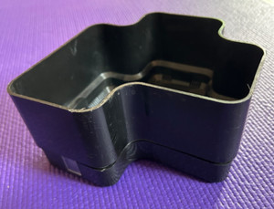 Vastill plastic planter w/ water tray, Michael McCann, 1970s, Mid Century Modern