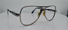 Vintage Zimco R3277 Silver Metal Pilot Sunglasses FRAMES ONLY