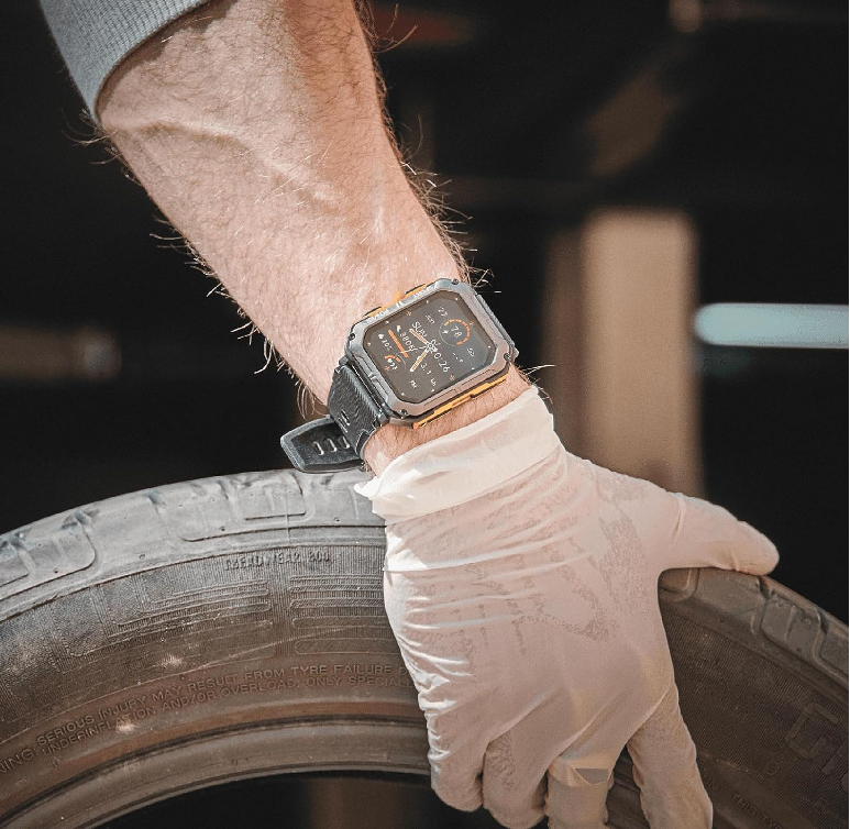 Montre Connectée Gard Pro Ultra – Étanche Militaire – Appels Bluetooth – Compatible Android/iOS