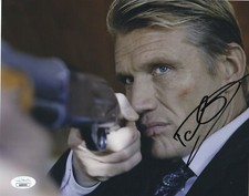 Dolph Lundgren Expendables Autographed Signed 8x10 Photo JSA COA #11